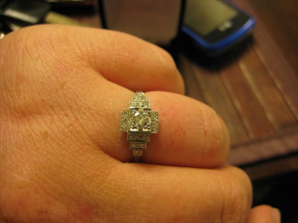 Show Off Antique Rings! :  wedding antique ring IMG 0781