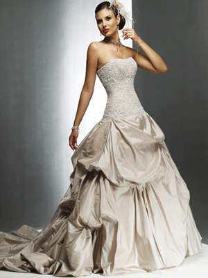 Bridesmaid dresses to go with Maggie Sottero Victoriana wedding