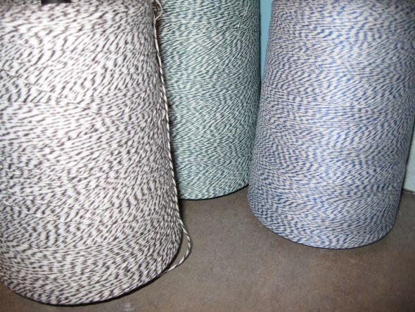 Bakers Twine : wedding bakers twine twine blue green brown striped diy treat bags divine twine pink yellow orange black June 128