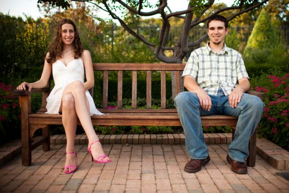 Do you and your partner look alike? : wedding look alike partner Chris And Abby5