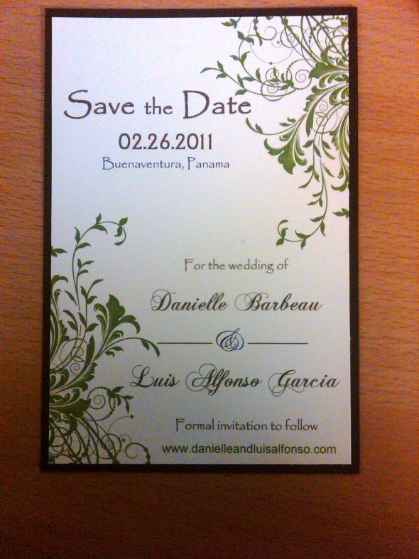Lets see those DIY invites! : wedding STD Main