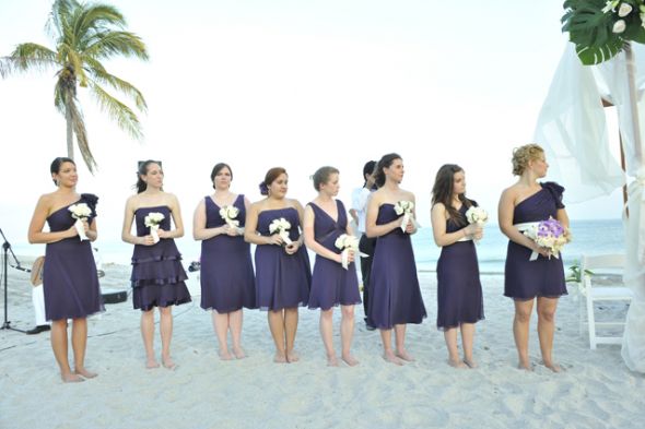 Beach Brides: What are your girls wearing? : wedding Loverly Ladies