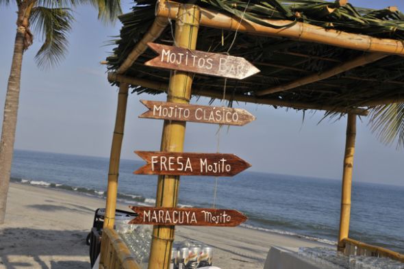 Recap time! Paradise in Panama :  wedding Mojitos