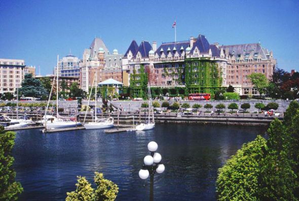Where to Honeymoon in the Vancouver area? : wedding Empress Hotel Victoria BC