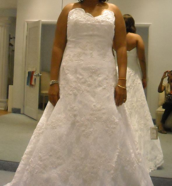 I FOUND IT!!!! (very picture heavy) :  wedding dress alfred angelos enzoani belt Headless Lace