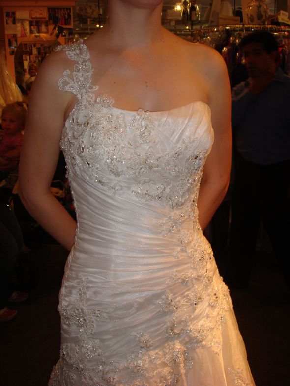 Might have found the one today...what do you think, Maggie Sottero Leoni :  wedding 04.10.10 Wedding Dress Shopping 020
