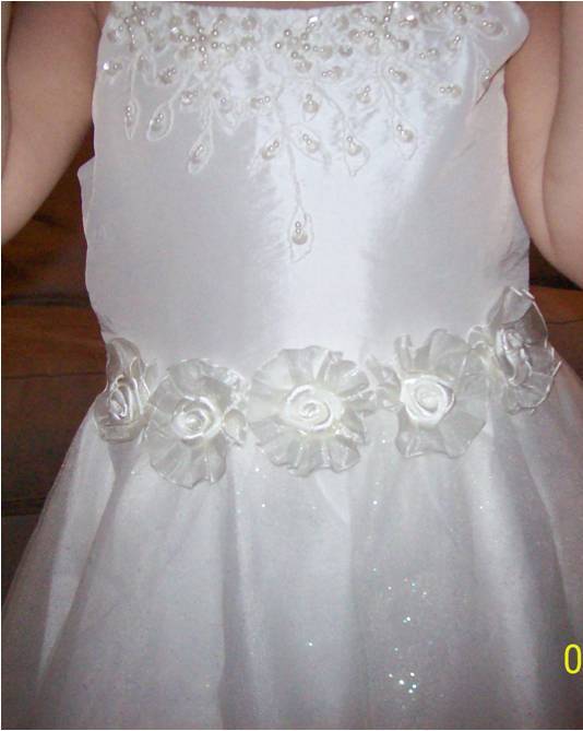 Ivory flowergirl dress size 6 (6 pictures) :  wedding ivory Picture44