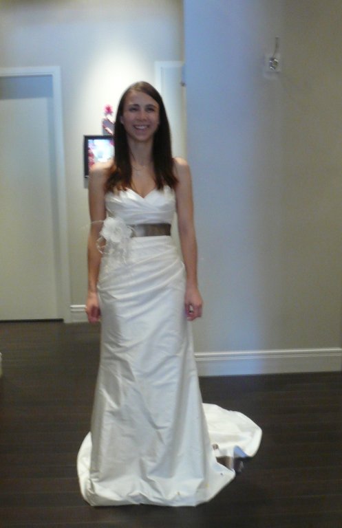 What do put in my hair? Vote please. :  wedding hair flower sparkle sash veil P1090741 Small