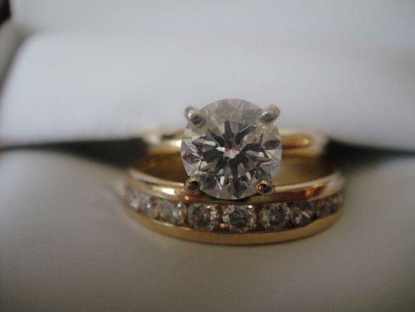 Let's show our wedding bands some love! :  wedding wedding bands ring DSC01818