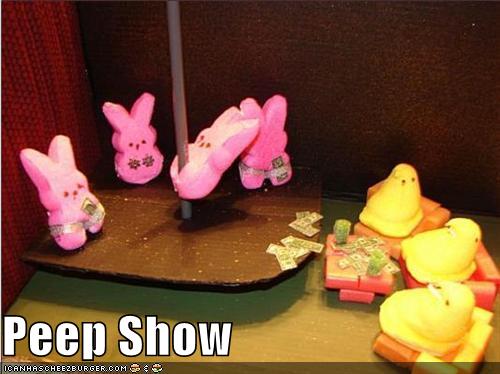 Funny Easter Peep Show