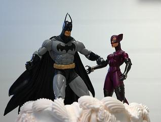 INSPIRED BY THE DARK KNIGHT :  wedding movie offbeat sexy glamorous Batman2