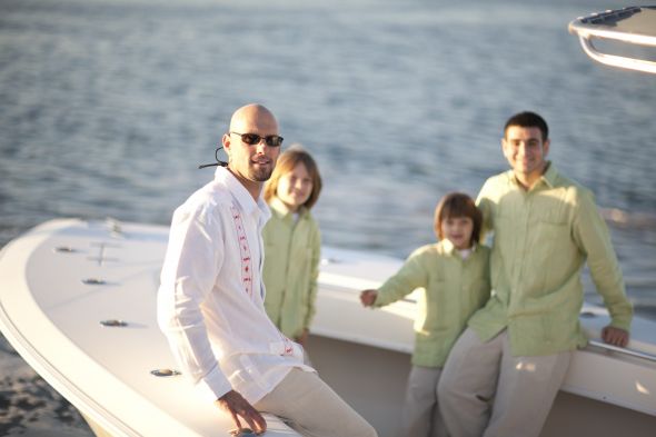 Describe your wedding party . . . :  wedding GuysInBoat