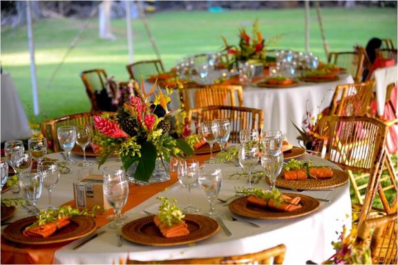 Married Bees...Inspiration Board vs. REALITY :  wedding inspiration boards recaps married bees TropicalTableSetting