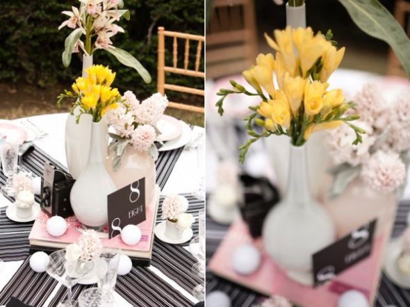 Help with wedding colors wedding Black And Pink Wedding Ideas6