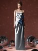 Navy Dresses with Navy Suits?????? :  wedding dresses navy bridesmaid groomsmen tux Silverdress2