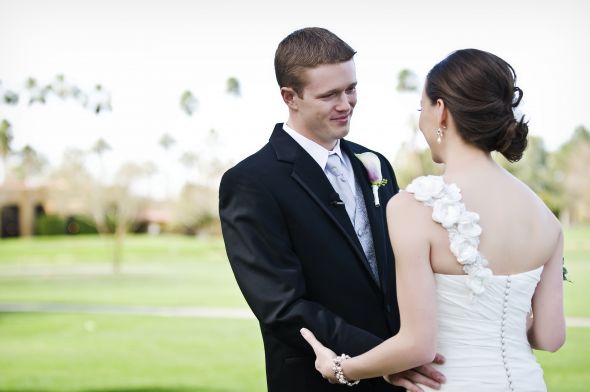What's the 1 picture you feel completely captured the emotion of your day? :  wedding Jaids Face