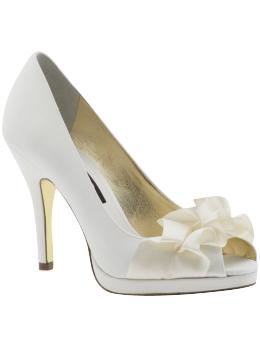 Anyone want to help the fashion clueless girl find cute shoes? :  wedding shoes help Nina Ruffle