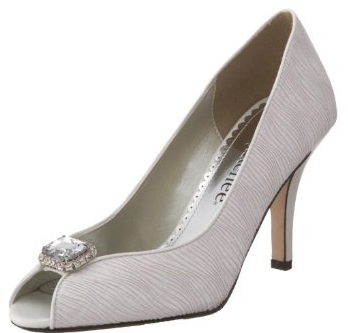 Anyone want to help the fashion clueless girl find cute shoes? :  wedding shoes help White Peep Toe