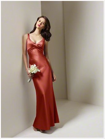 what colour for fall theme bridesmaid dresses? : wedding bridesmaids dresses fall theme Rika