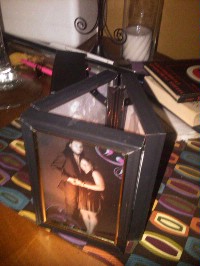 Anyone done DIY photo luminarie centerpieces? : wedding diy luminaries centerpieces photos 351209