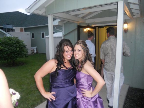 this is my besties wedding i was moh but i had a lapis dress and the 
