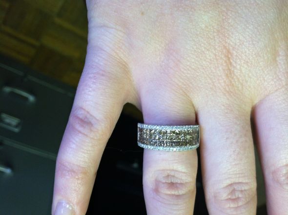 my aqua RHR is done!  show me your RHRs... (pix) :  wedding Rhr