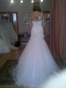 Post your WOW wedding dresses! :  wedding MY DRESS Back Smaller