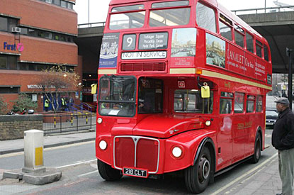 what do you think of the latest addition to my slightly odd wedding? : wedding Routemaster