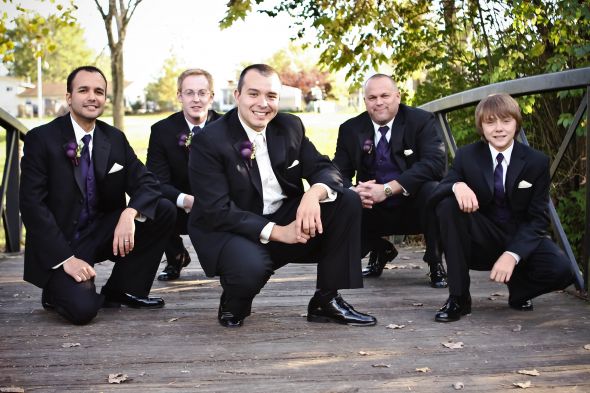 *10/22/11 Recap-Bridal Party Pics...the boys* :  wedding groomsmen ohio 1086