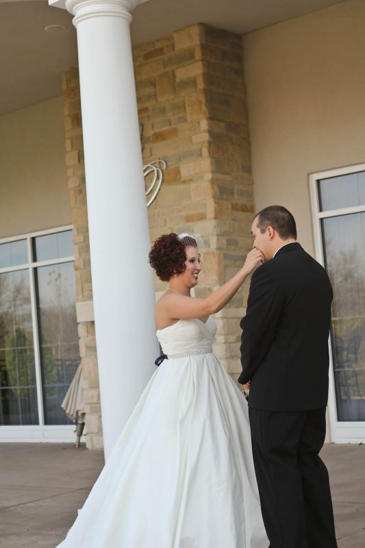 *10/22/11 Recap...first look* :  wedding first look ohio F11