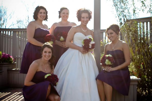 *10/22/11 Recap-Bridal Party Pics...the girls* :  wedding bridal party ohio G7b