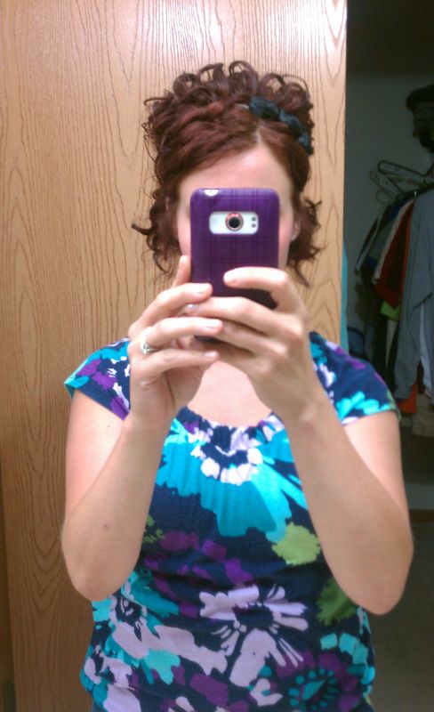 Help me decide what to do with my hair! (pic heavy) :  wedding hair Hair 2