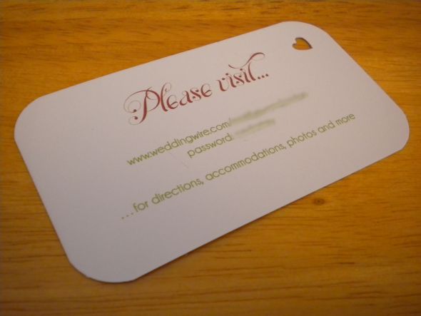 Our DIY Invitation Suite :  wedding ribbon website website card rsvp layered green orange diy invitations DSCN2322 B