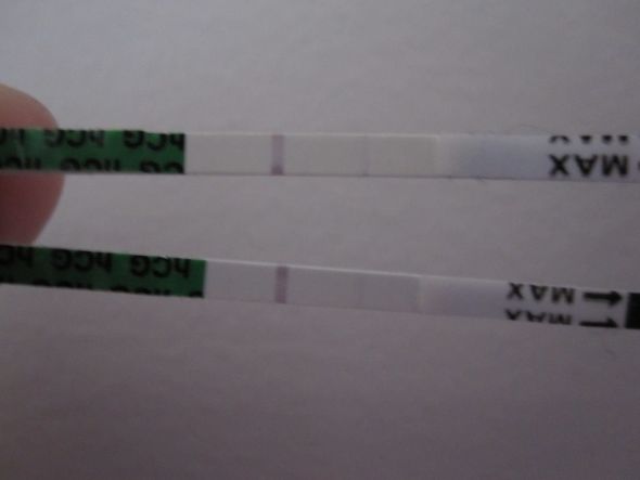 POAS addicts! Can you please help me figure this out? :  wedding early pregnancy tests evap line IMG 1301