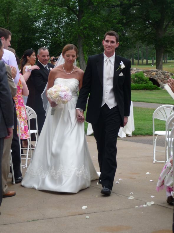 Walking back down the aisle with your new husband/wife :  wedding Recessional2