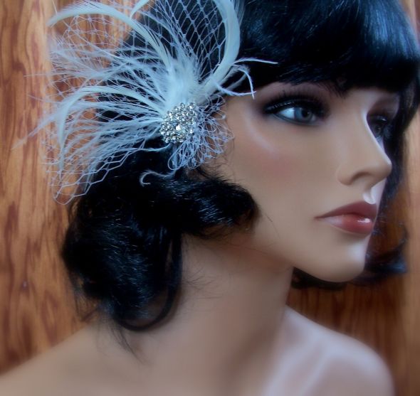Help! What Veil or Hair Thingy With This Dress? : wedding veils veil hair Il Fullxfull.198957204