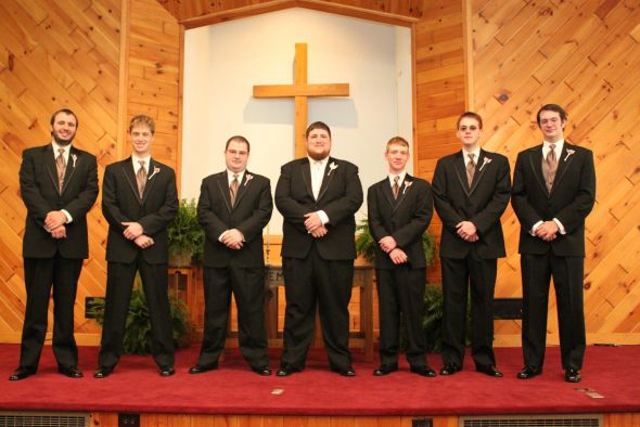 WEDDING PARTY Groomsmen Boys in brown posted by BlueRidgeMere 4 months 