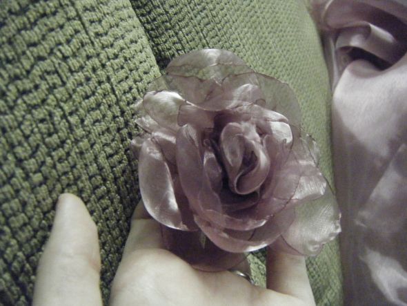 My fabric flowers are awesome so far! :  wedding Pinkflowerssmall