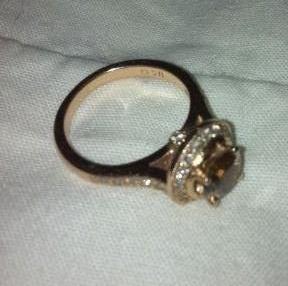 Show me some rose gold halos! :  wedding rose gold halo Ring Off