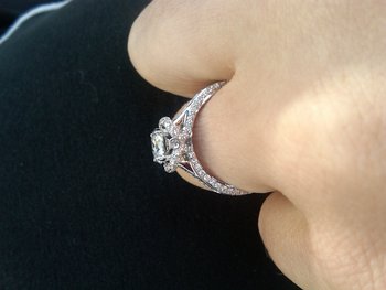 The one that I want :  wedding ring e ring dream ring Blingside