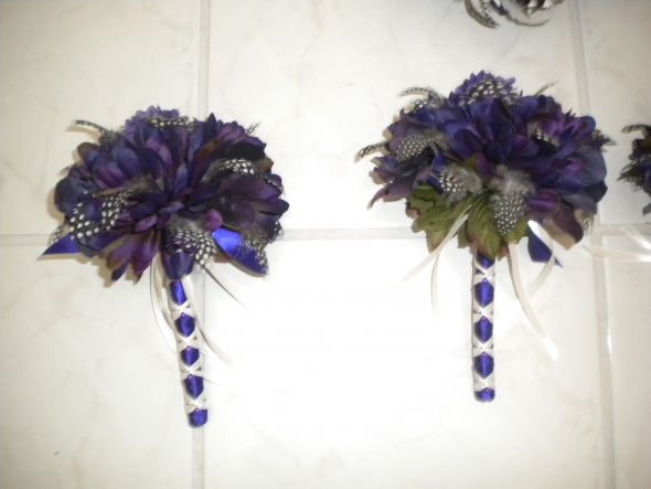  50 each Purple Ivory and Gray Wedding Decor ALL FOR SALE NOW wedding 