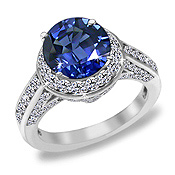 The one that I want :  wedding ring e ring dream ring RN6050D 14KWG DBRDRD