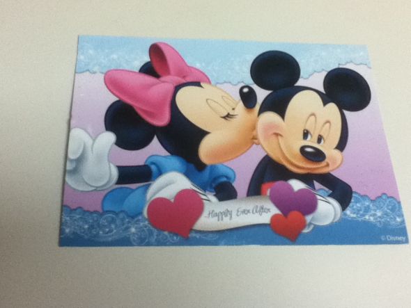 Well a few months later we get Mickey and Minnie no longer sending signed 