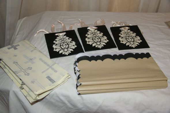 Misc black and ivory damask wedding items wedding damask pillow bathroom