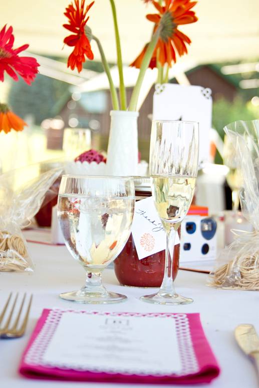 Milk Glass Centerpieces! :  wedding milk glass vases Tables