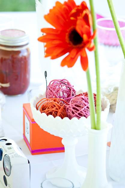 Milk Glass Centerpieces! :  wedding milk glass vases Milk Glass