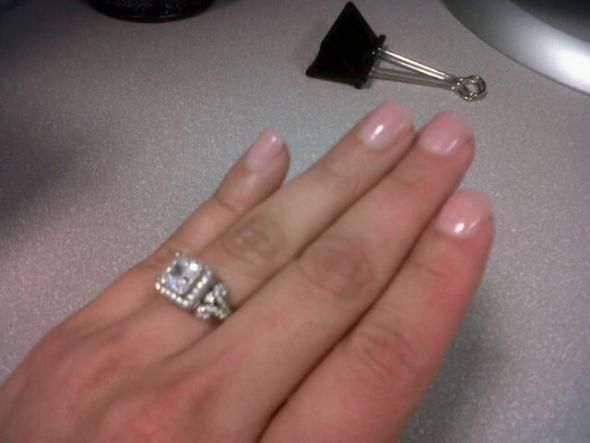 WOULD LOVE TO SEE PICTURE OF HALO RINGS ON FINGERS!! :  wedding 194845.ring