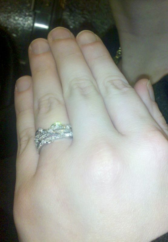 Low budget engagement ring pics? :  wedding diamonds ring engagement budget cheap GreenEyedMoonsRing