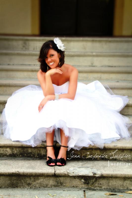 Sneak Peek of my Bridal Portraits :  wedding black pink white inspiration dress jewelry makeup shoes Ashley Bridal 382sm