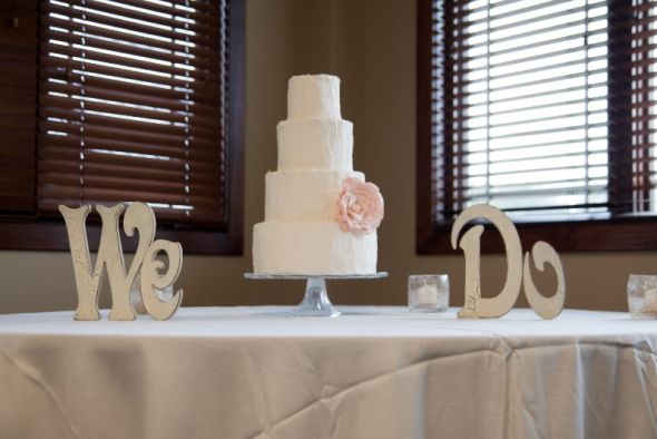 How did you decorate your cake table wedding cake table 0181
